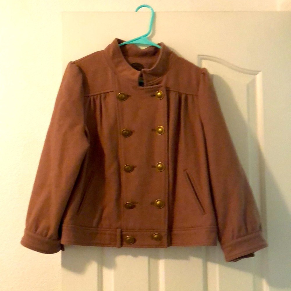 Cute military style coat!